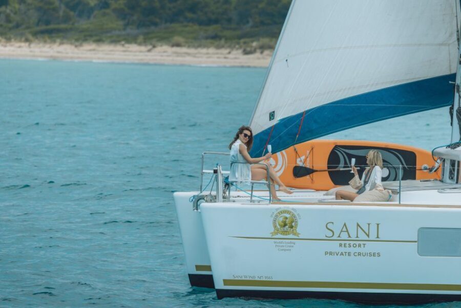 Corfu: Full Day Private Cruise on Lagoon Catamaran - The Experience on Board
