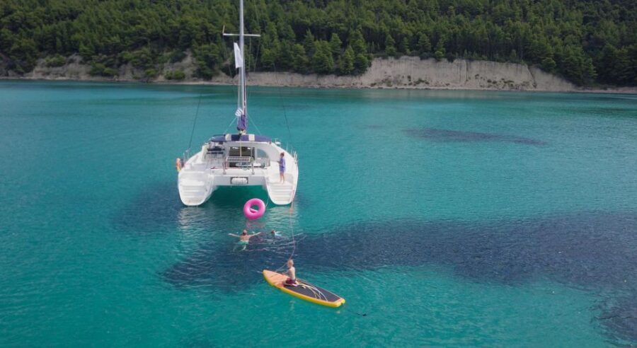 Corfu: Half Day Private Cruise on Lagoon Catamaran - The Value of a Private Yacht Experience