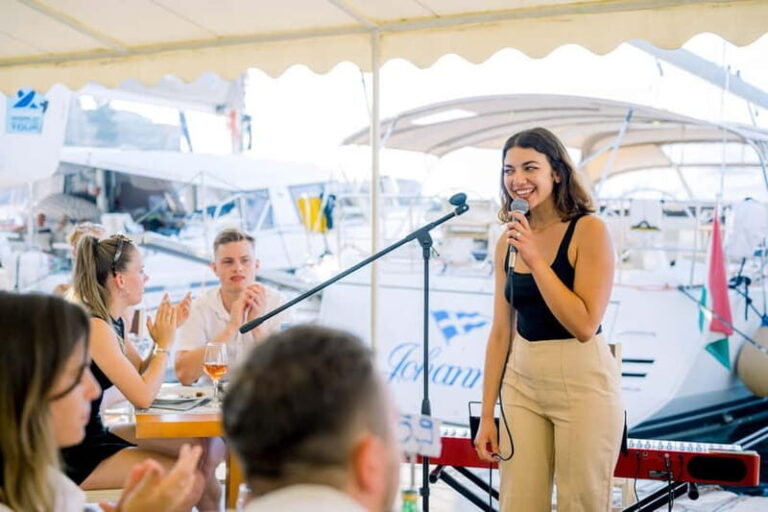 Corfu: Live Jazz Music at the Marina - The Setting: An Uncommon Corfu Experience