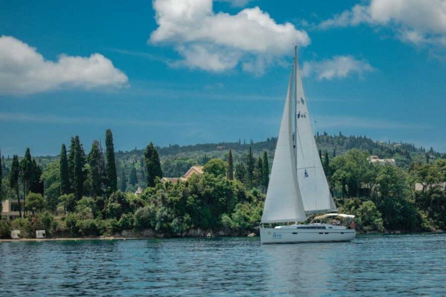 Corfu: Private Half Day Sailing Boat Cruise - The Itinerary in Detail