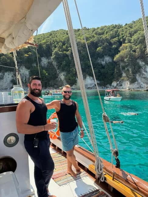 Corfu: Semi-Private Cruise to Paxos and Antipaxos Islands - What to Expect: A Day of Sun, Swim, and Greek Flavors