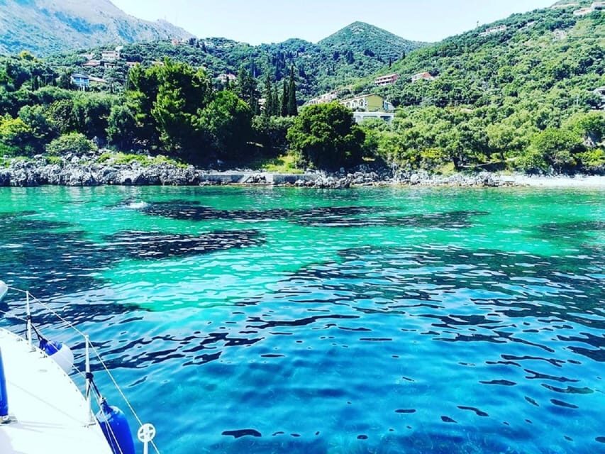 Corfu:Private Sailing Cruise to the Caves of northeast coast