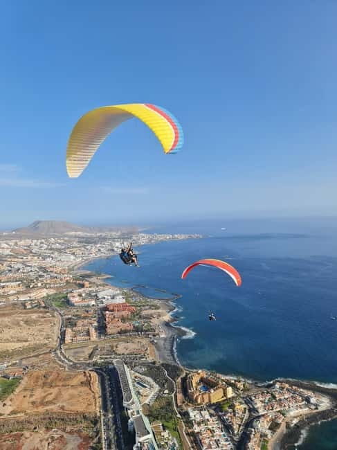 Costa Adeje, Paragliding with pick up service and 5 free photos! - The Itinerary Breakdown
