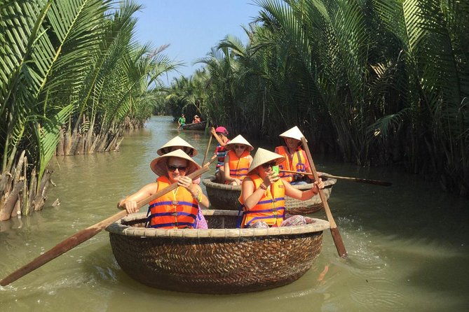 Cycling, Buffalo, Basket Boat ride in Hoi An - Key Points