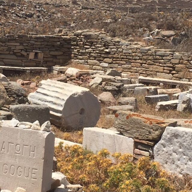 Delos Synagogue: Jewish Heritage Private Tour from Mykonos - The Itinerary in Detail: What to Expect