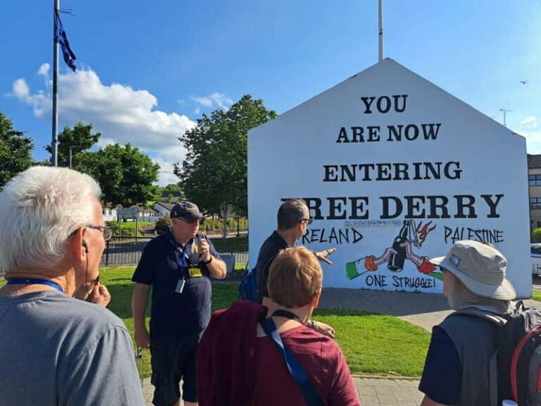 Derry/Londonderry: Cityside Street Art&Murals Walking Tours - What to Expect from the Itinerary