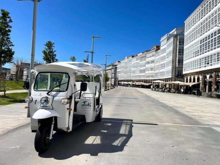 Discover Coruña: 60-Minute Private Tuk-Tuk Tour - An Authentic & Practical Way to See A Coruña