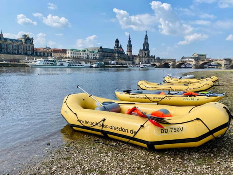 Dresden: Boat tour in an inflatable boat from DD to Meissen - What to Expect on the Tour