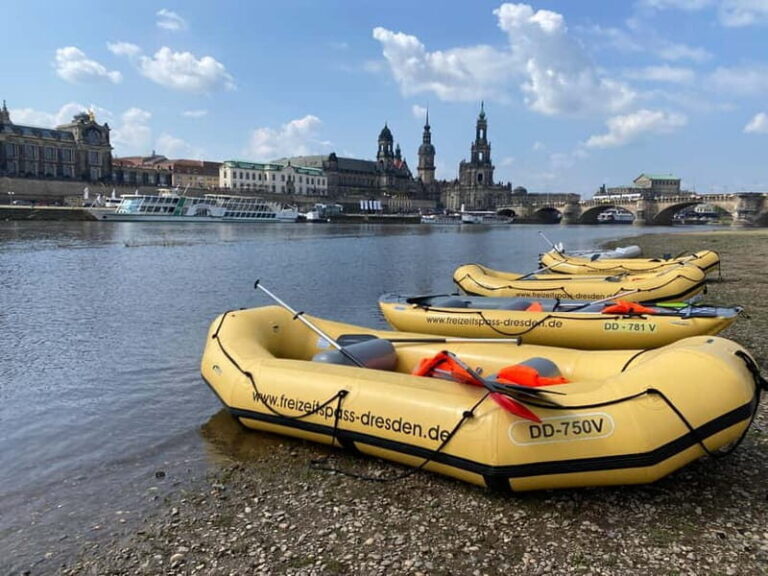Dresden: Bootstour im Schlauchboot von Loschwitz -Altstadt - FAQ
