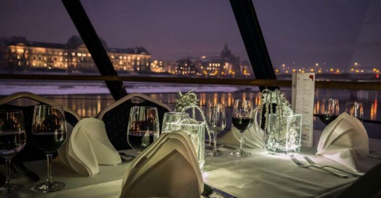 Dresden: Evening River Cruise with Dinner - The Itinerary: What You Can Expect