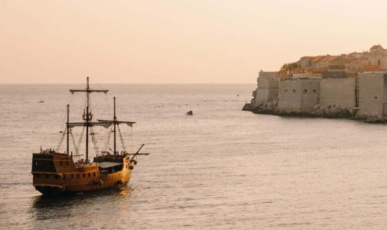 Dubrovnik: Galleon Sunset Cruise with a Live Guide & Drink - Practical Details and Tips