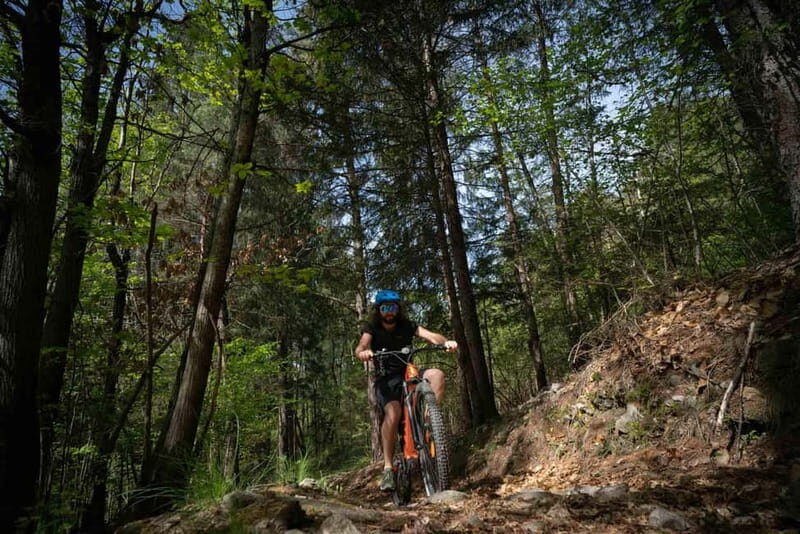 E-Bike Rider with Indomita - The Trail and Scenic Highlights