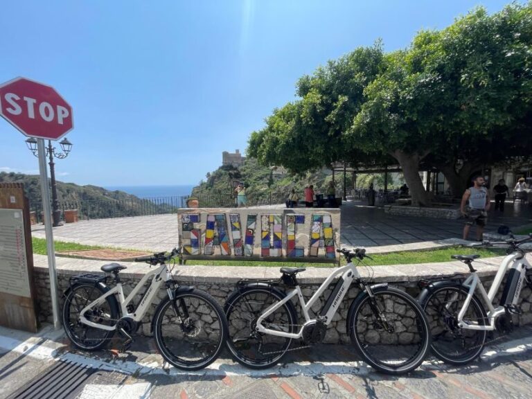 E-Bike Tour Savoca-Forza d'Agrò - A Closer Look at the Itinerary and Highlights