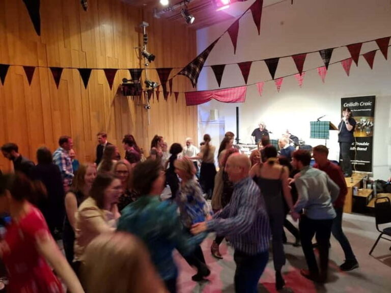 Edinburgh: Ceilidh Dance Night w/ Whisky & Traditional Food - Food and Drink