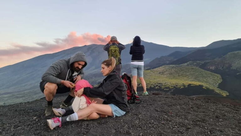 Etna North 2900mt Sunset: Summit area & Craters of 2002 - The Experience of the Craters of 2002