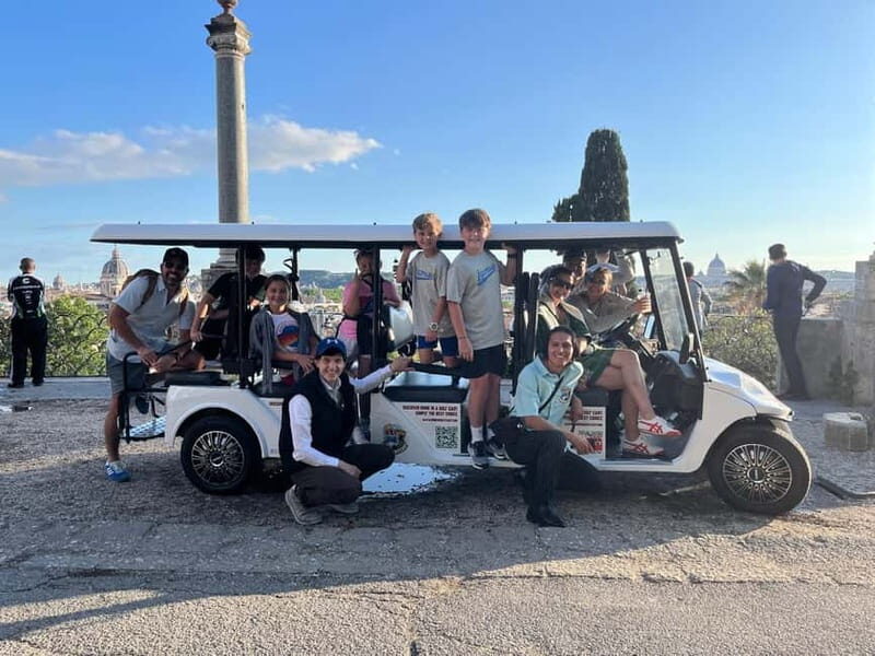 Experience Rome Private & Group Tour in Golf Cart 1.5 hour - Detailed Breakdown of the Itinerary
