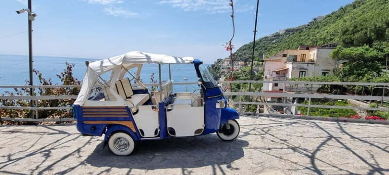 Explore Amalfi Coast in a Vintage Tuk-Tuk Adventure - Itinerary Breakdown: What You Can Expect