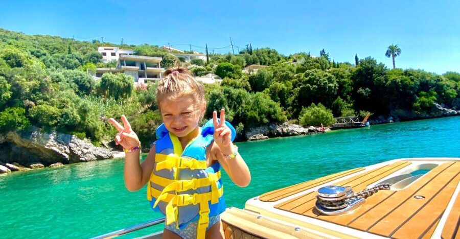 Explore Corfu & Canal D'Amour with Georgia boat-Private Tour