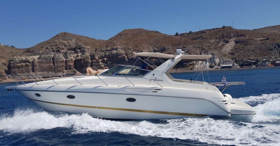 Fira: Private Day Cruise with BBQ, Drinks, & Hot Springs - The Departure and Overall Atmosphere