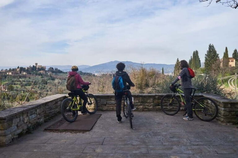 Florence: Half-Day Tuscan Countryside E-bike Tour with Wine - What’s Included and What to Keep in Mind
