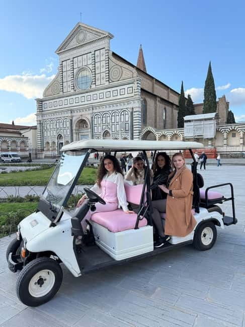 Florence Pink Tour: Private Golf Cart Tour - Why choose a golf cart tour?
