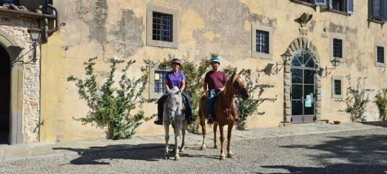Florence Private Chianti Horseback Ride Wine Tasting + Lunch - Visiting a Historic Wine Estate