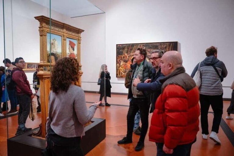 Florence: Uffizi & Accademia Small Group Walking with Guide - The Practicalities: What to Expect and Tips