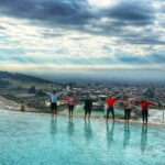 From Antalya or Kemer: Full-Day Pamukkale & Hierapolis Tour - First Stop: The White Terraces of Pamukkale