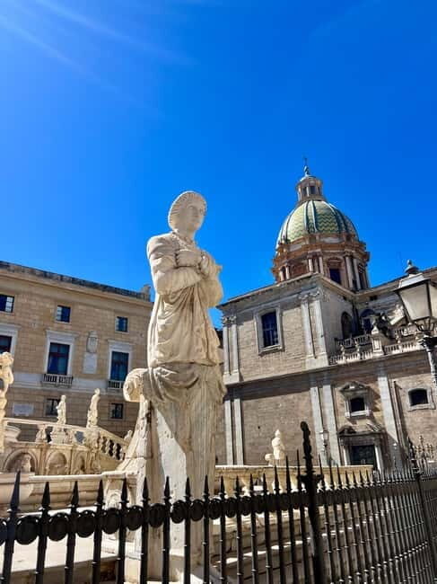 From Cefalù: Palermo Guided Walking Tour with Street Food - The Itinerary in Detail