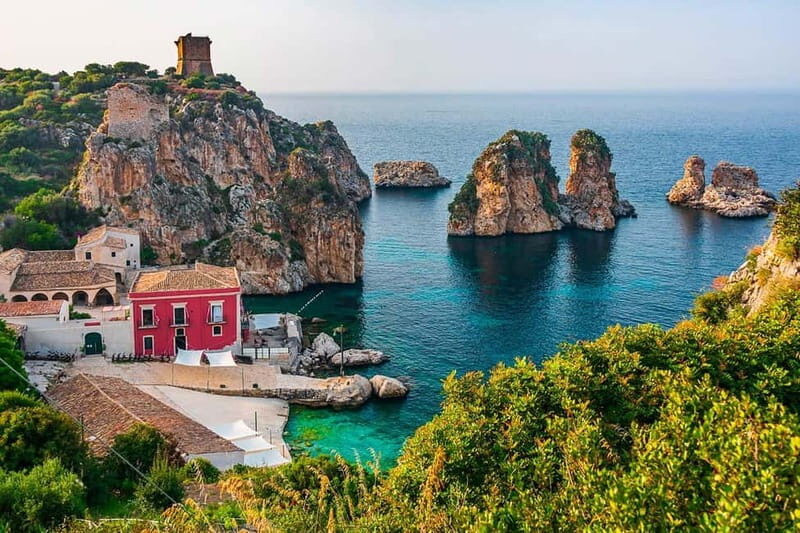 From Cefalù: Zingaro and Scopello Boat Tour