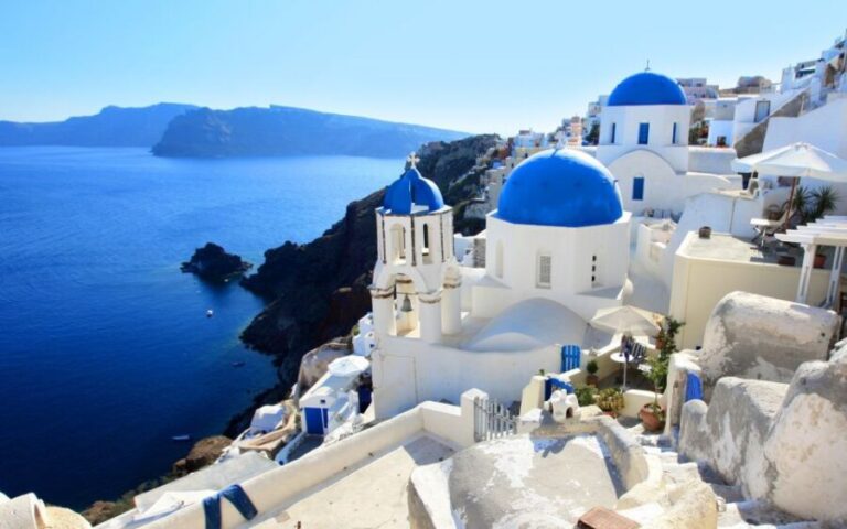 From Chania: Full-Day Trip to Santorini - Volcano and Caldera Views
