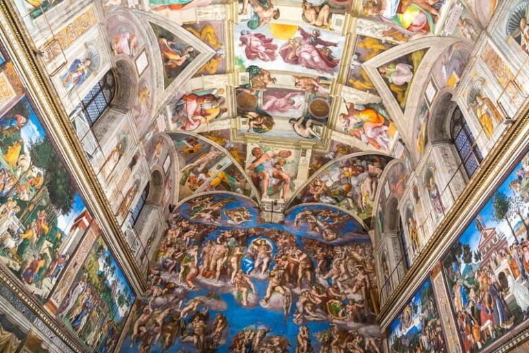 From Civitavecchia: Vatican Museums and Sistine Chapel Tour - What To Expect