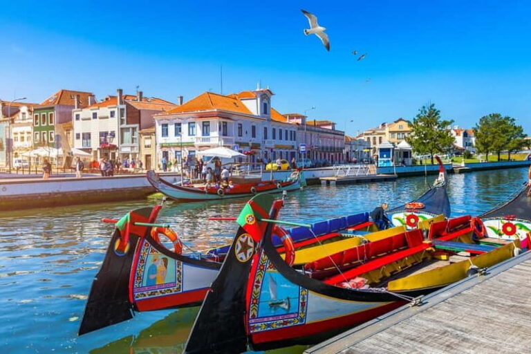 From Coimbra: Tour to Aveiro, Costa Nova beach, and Moliceiro boat ride - Discovering Aveiro: Portugal’s Venice