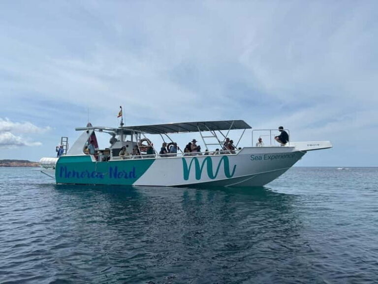 From Fornells: North Coast Beaches Cruise with Swim Stops - Exploring the Itinerary in Detail