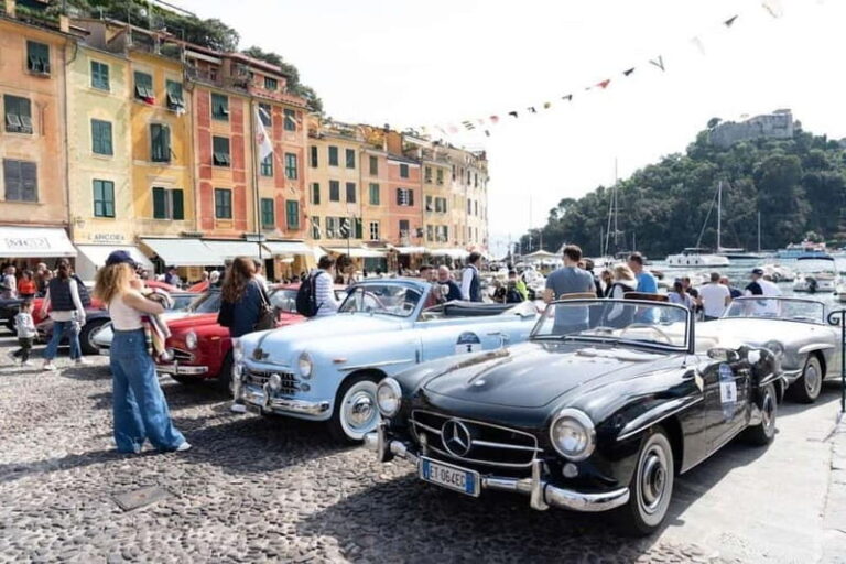 From Genova | Portofino day trip driving a classic car - What’s Included and What’s Not