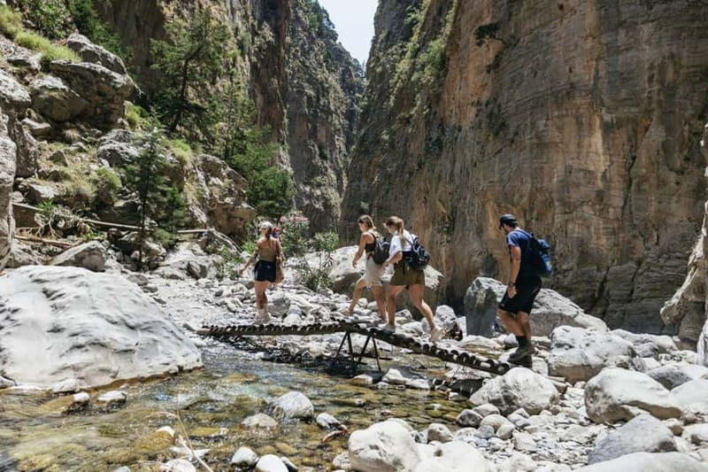 From Heraklion,Agia Pelagia,Malia: Samaria Gorge Guided Trip - Fuel Up: Breakfast at Omalos