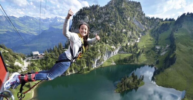 From Interlaken: Stockhorn Bungee Jump - The Jump Experience in Detail