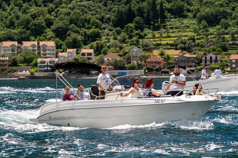 From Kotor: Boating, Kayaking, & Cycling Tour - Speedboat Ride to Our Lady of the Rock