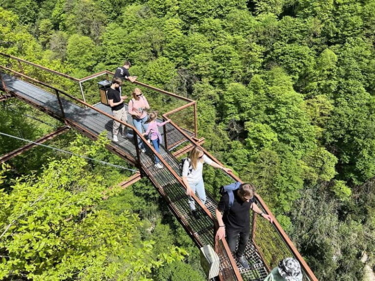 From Kutaisi: Martvili & Okatse Canyons & Cave Guided Tour - Transportation and Practicalities