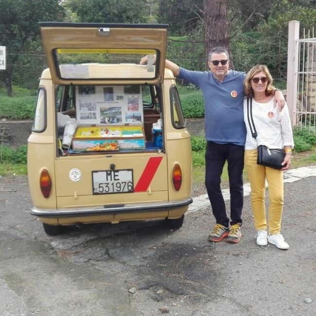From Linguaglossa: Alcantara River & Fiat Panorama Tour - The Vintage Vehicle Experience