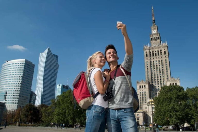 From Lodz: Warsaw City Private Guided Day Trip - Detailed Breakdown of the Itinerary