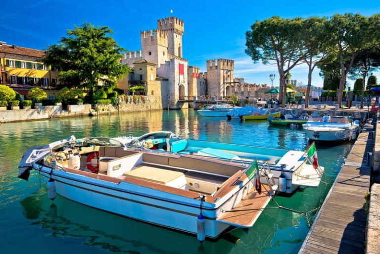 From Milan: Verona, Sirmione, Lake Garda Private Boat cruise - Exploring Sirmiones Enchanting Streets