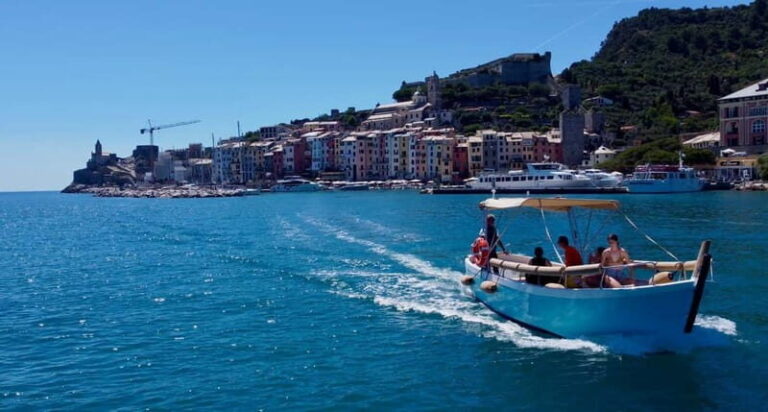 From Monterosso:3 Hour One-Way Sunset Boat Tour to La Spezia - The Itinerary and What You Can Expect