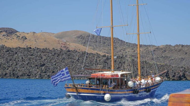 From Old Port:Volcanic Islands Boat Trip & Hot Spring Visit - Up-Close with Nea Kameni’s Volcano