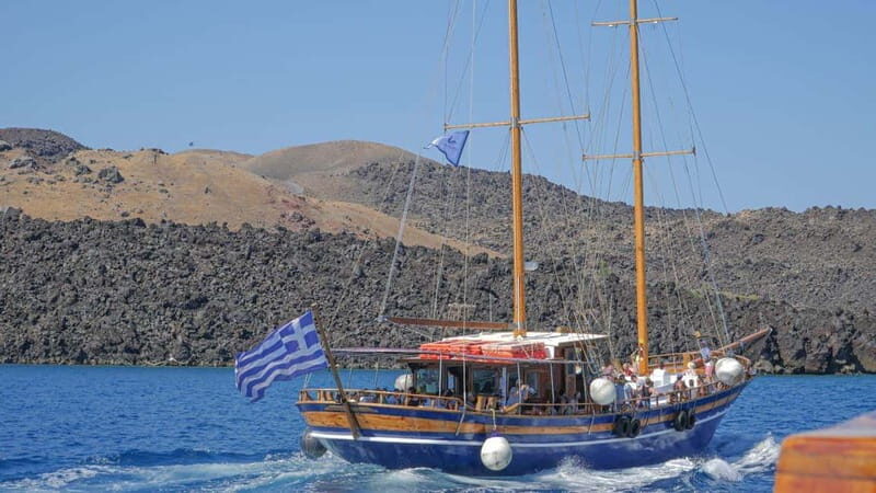 From Old Port:Volcanic Islands Boat Trip & Hot Spring Visit - Up-Close with Nea Kameni’s Volcano