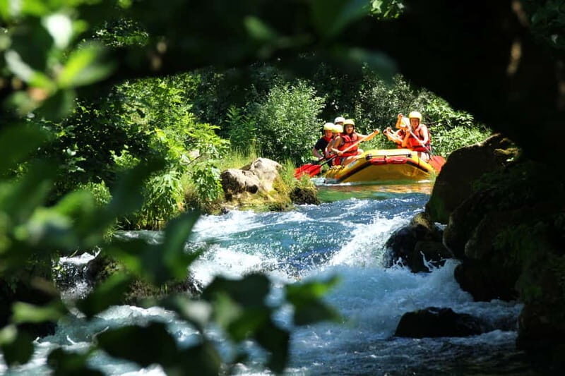 From Omi: Cetina River Rafting Trip with Underwater Cave - What to Expect During the Trip