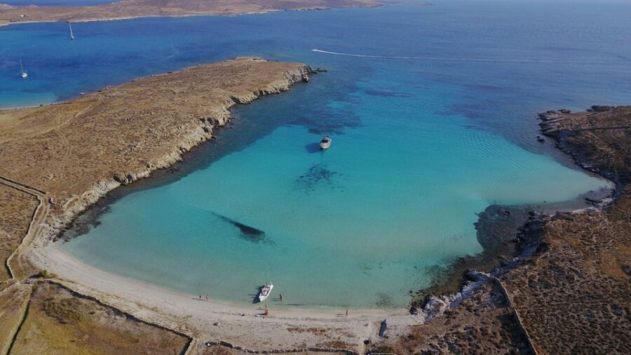 From Ornos: Private Cruise Mykonos to Delos & Rhenia Island - An Overview of the Experience