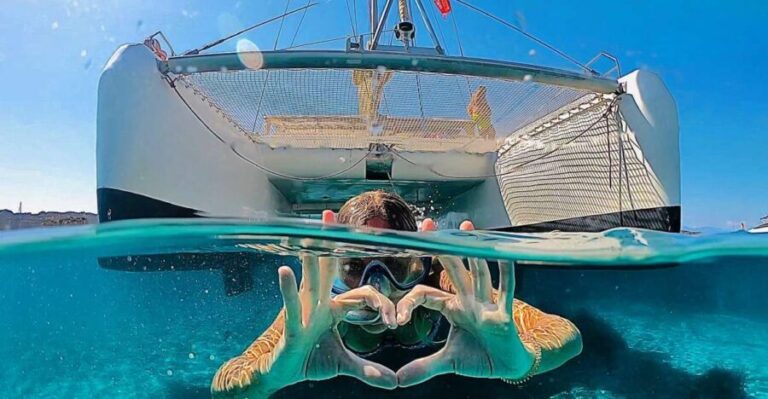 From Palau: Maddalena Archipelago Catamaran Tour with Lunch - Itinerary Breakdown