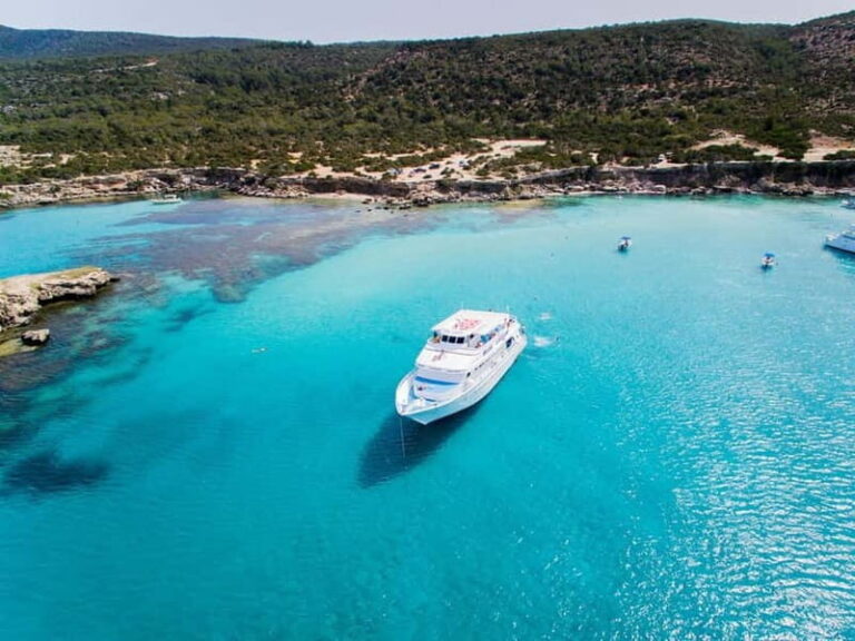 From Paphos: Akamas Blue Lagoon Cruise with Water Slide - An In-Depth Look at the Akamas Blue Lagoon Cruise