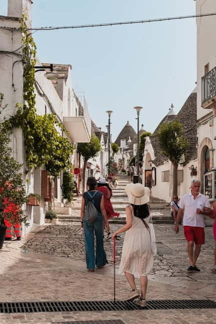 From Polignano a Mare: Alberobello Guided Tour - The Transportation and Group Size